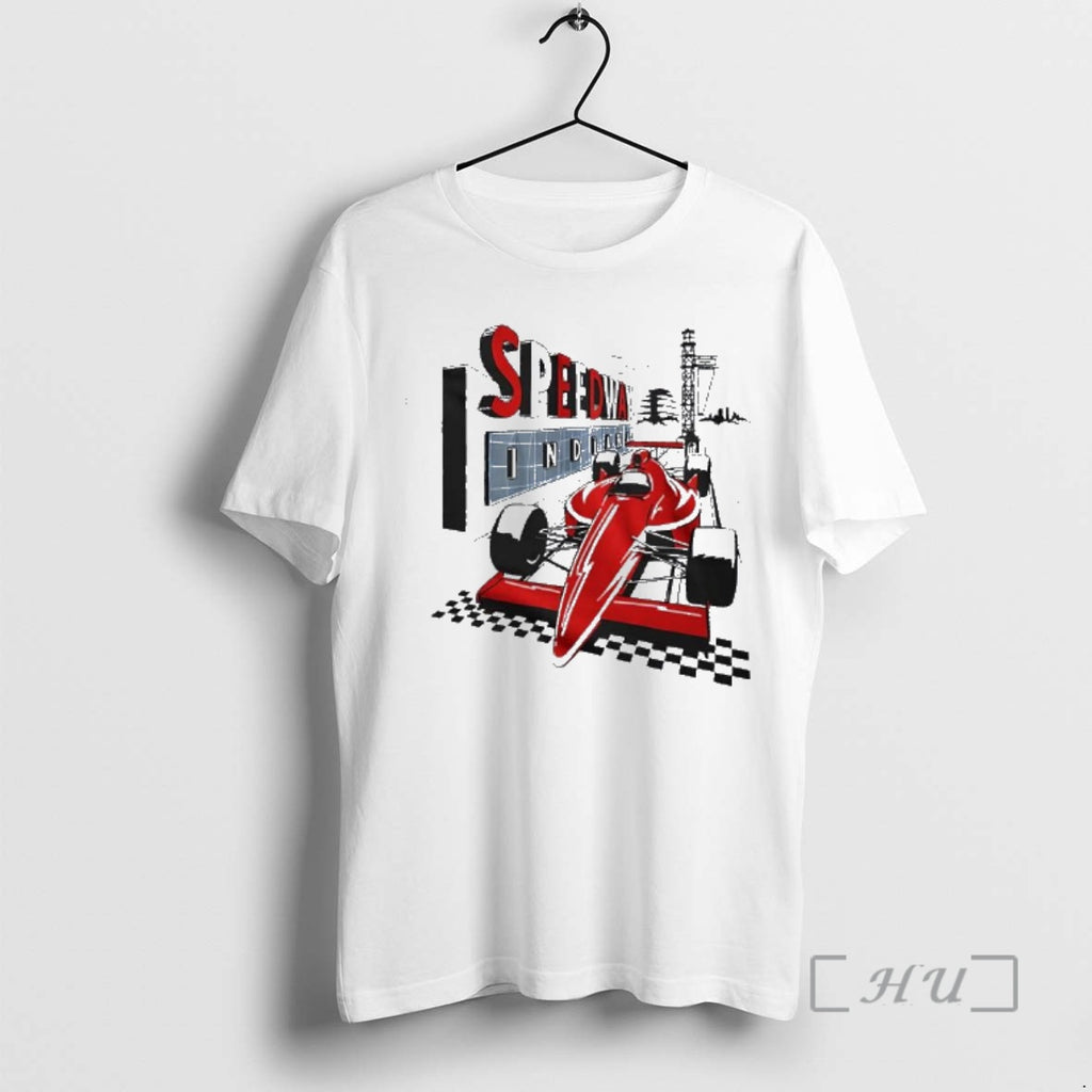 Officials Speedway Indiana Red Racing Car