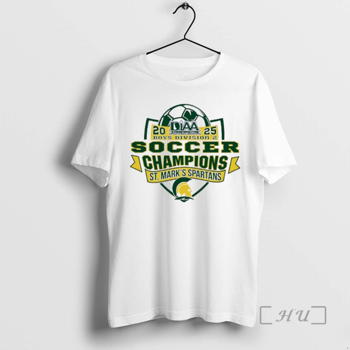 Officials St Marks Spartans 2025 Diaa Soccer Champions Division Shirt Hoodie Sweatshirt | PurePodTees.com