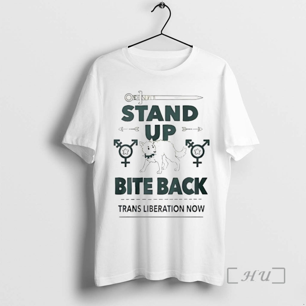 Officials Stand Up Bite Back Trans Liberation Now T Shirt Sweater