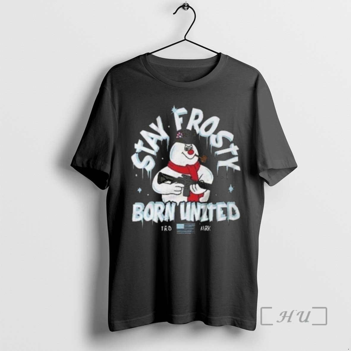 Officials Stay Frosty Born United Holiday Shirt Hoodie Sweatshirt | PurePodTees.com