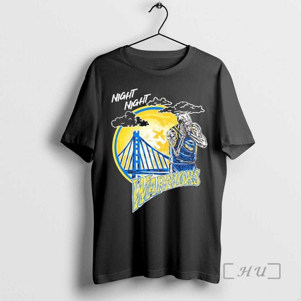 Officials Stephen Curry Skeleton Night Night Warriors Shirt Hoodie Sweatshirt | PurePodTees.com