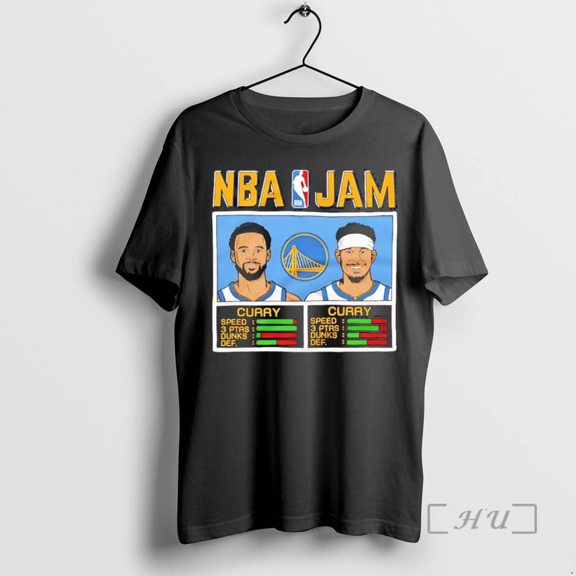 Officials Stephen And Seth Curry Nba Jam Golden State Warriors Shirt Hoodie Sweatshirt | PurePodTees.com