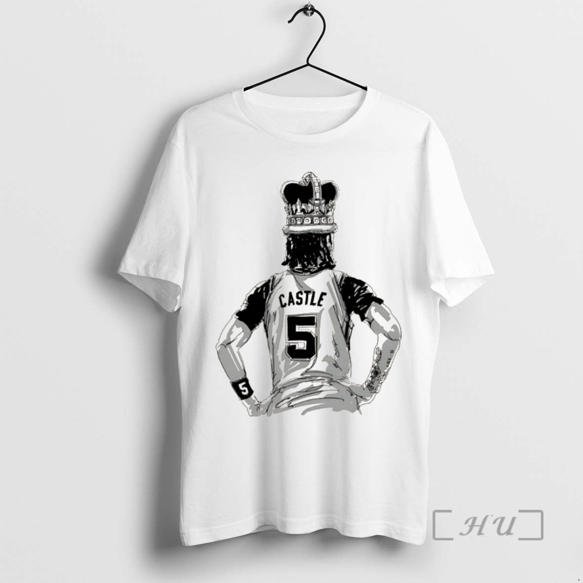Officials Stephon Castle San Antonio Spurs Take The Crown From The Kings Christmas Premium Shirt Hoodie Sweatshirt