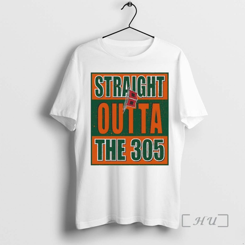 Officials Straight Outta The 305 Shirt Hoodie Sweatshirt | PurePodTees.com