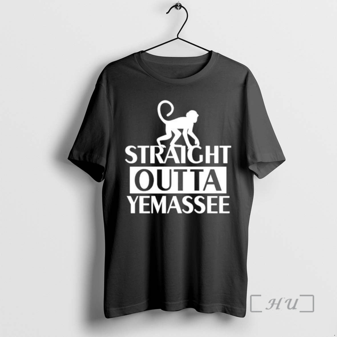 Officials Straight Outta Yemassee Monkey Shirt Hoodie Sweatshirt | PurePodTees.com