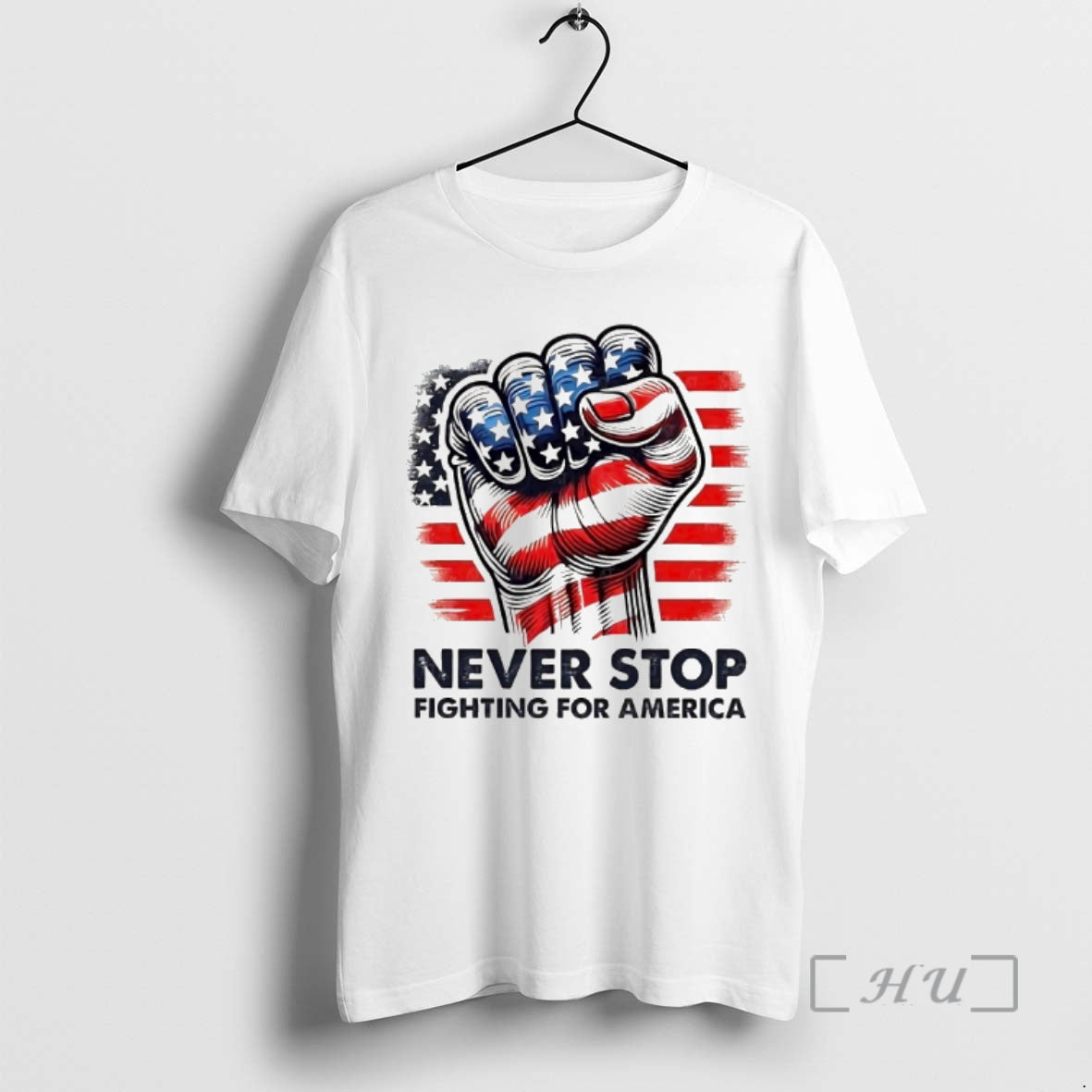 Officials Strong Never Stop Fighting For America Shirt Hoodie Sweatshirt | PurePodTees.com