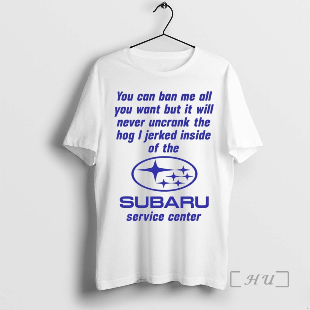 Officials Subaru Service Center Logo Circle Shirt Hoodie Sweatshirt | PurePodTees.com
