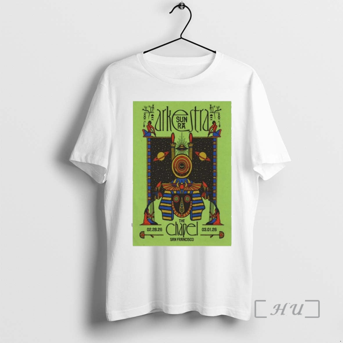 Officials Sun Ra Arkestra The Chapel In San Francisco Ca Feb 28 Mar 1 2026 Shirt Hoodie Sweatshirt | PurePodTees.com