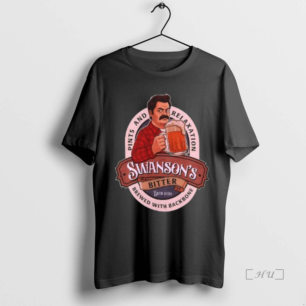 Officials Swansons Bitter Ron Swanson Parks And Recreation Pints And Relaxation Est 2010 Premium Shirt Hoodie Sweatshirt