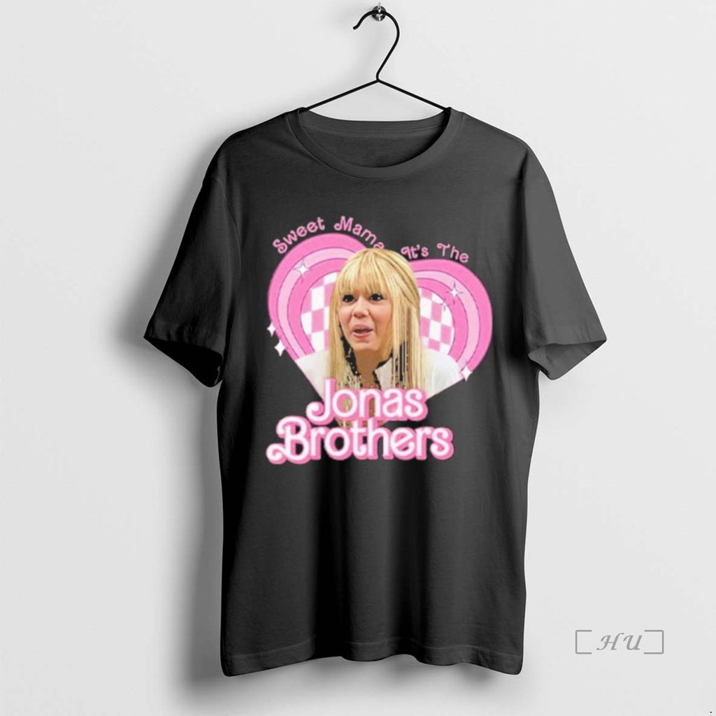 Officials Sweet Mama Its The Jonas Brothers Hannah Montana Shirt Hoodie Sweatshirt | PurePodTees.com