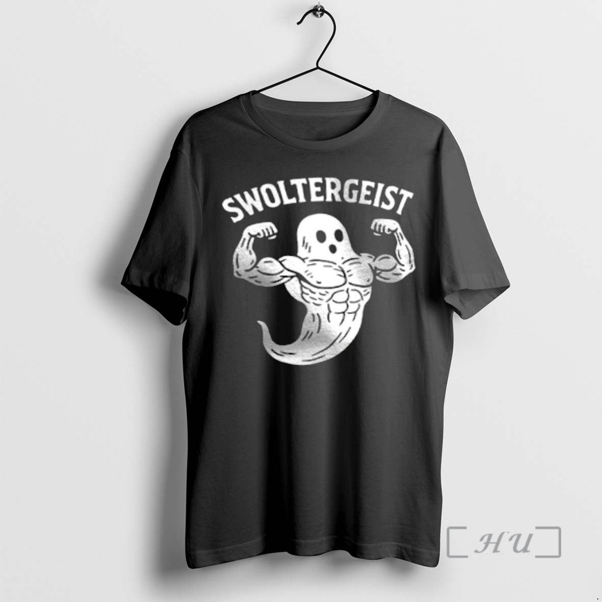 Officials Swoltergeist Buff Swole Ghost Flexing Shirt Hoodie Sweatshirt | PurePodTees.com