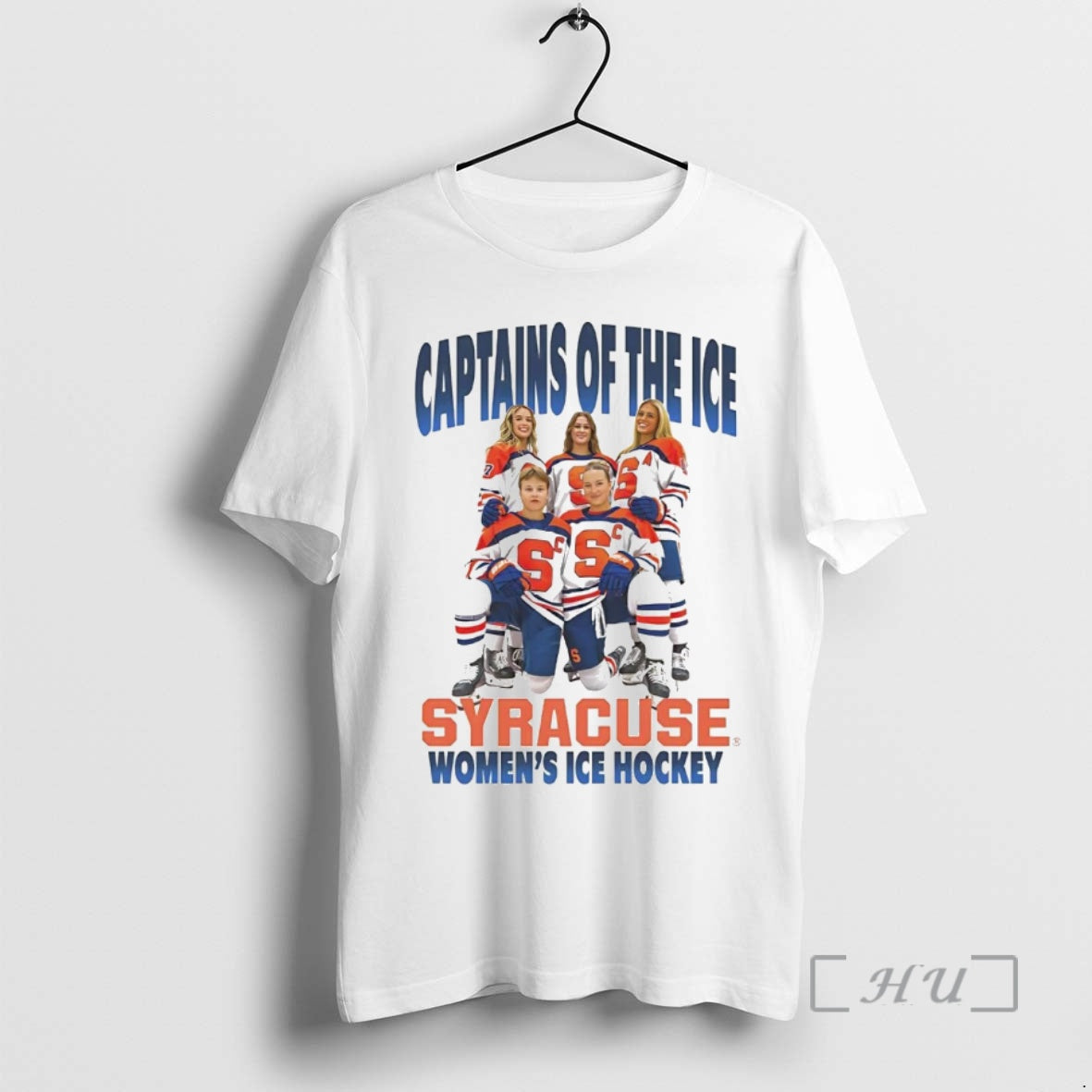 Officials Syracuse Orange Womens Ice Hockey Captains Of The Ice Shirt Hoodie Sweatshirt | PurePodTees.com