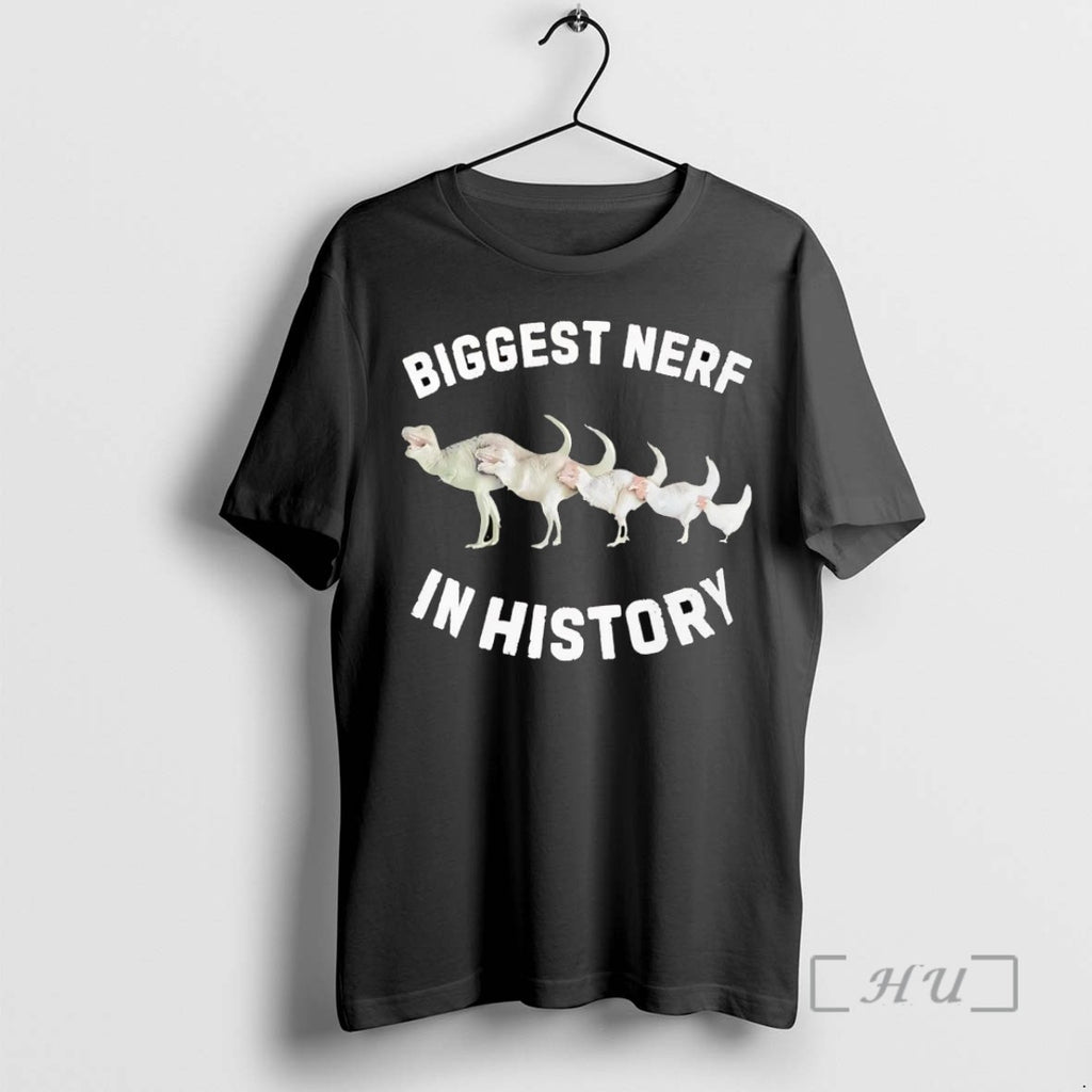 Officials T Rex Biggest Nerf In History T Shirt Sweater