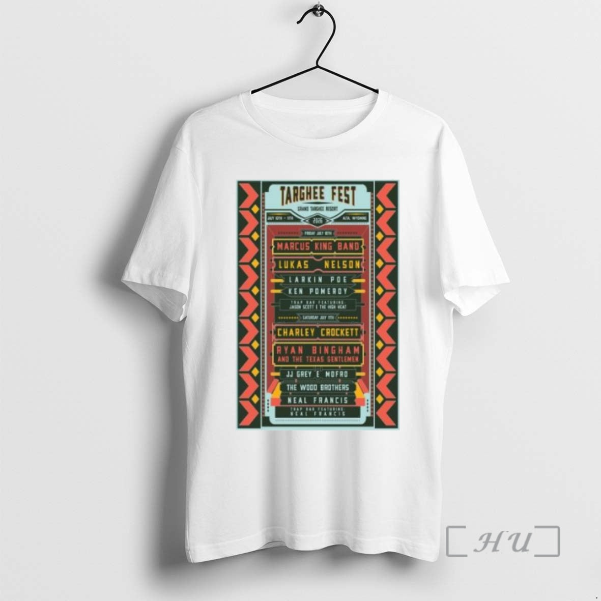 Officials Targhee Fest Alta Wyoming Event July 10 11 2026 Circle White Premium T Shirts Hoodie Sweatshirt | PurePodTees.com