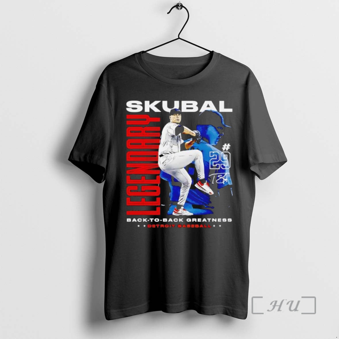 Officials Tarik Skubal Detroit Legendary Back To Back Greatness Black Shirt Hoodie Sweatshirt | PurePodTees.com