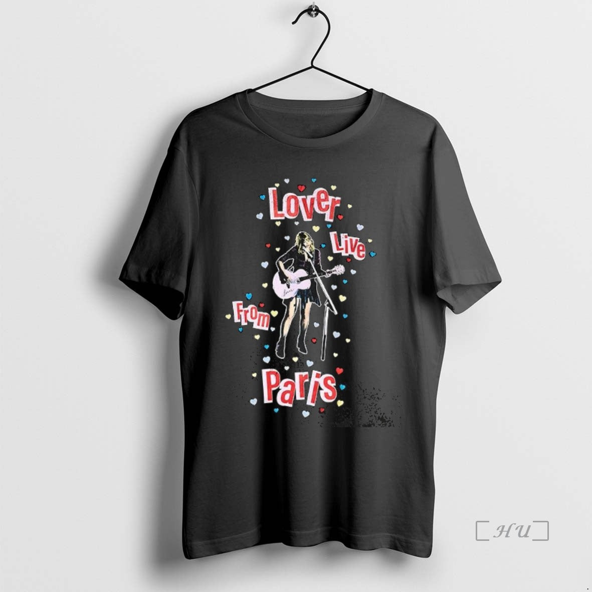 Officials Taylor Lover Live From Paris 2025 Heart Shirt Hoodie Sweatshirt | PurePodTees.com
