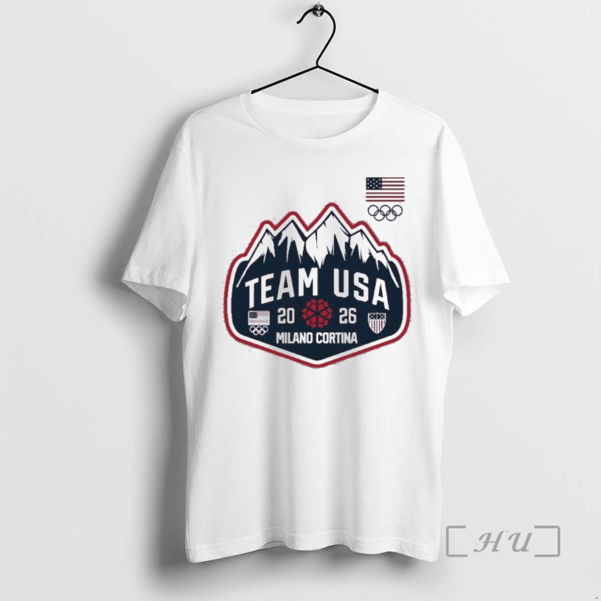 Officials Team Usa Outerstuff Mountain Patch Shirt Hoodie Sweatshirt | PurePodTees.com