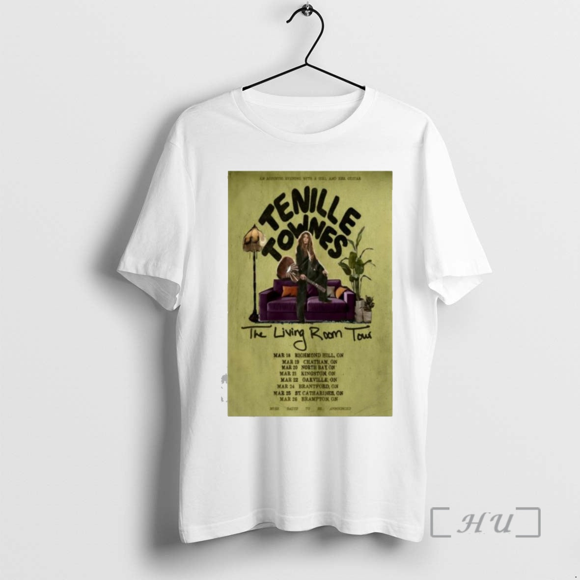 Officials Tenille Townes The Living Room 2026 Tour Shirt Hoodie Sweatshirt | PurePodTees.com