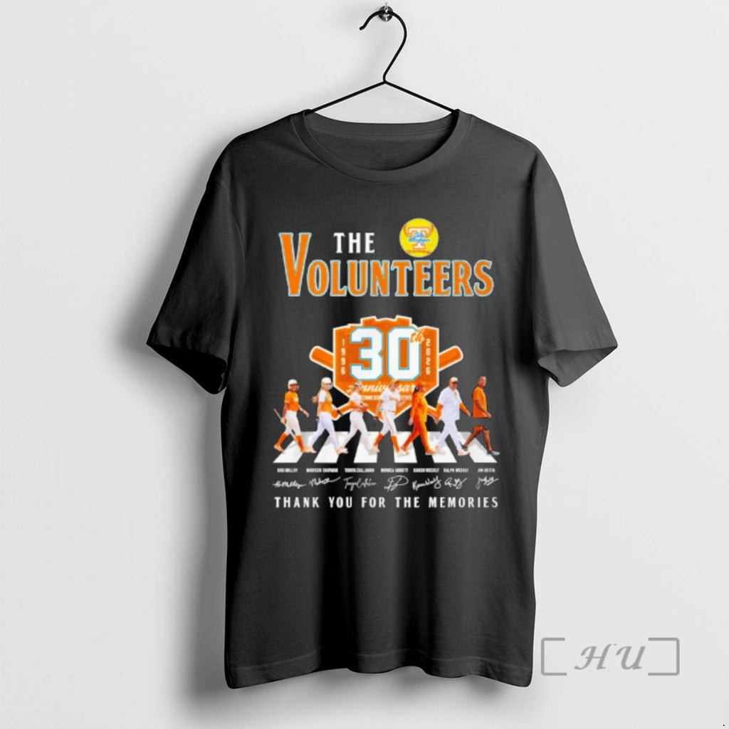 Officials Tennessee Lady Volunteers Softball 30th Anniversary 1996 2026 Thank You Premium T Shirts Sweater