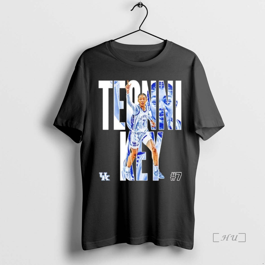 Officials Teonni Key 7 Kentucky Womens Basketball Player Graphic Shirt Hoodie Sweatshirt | PurePodTees.com