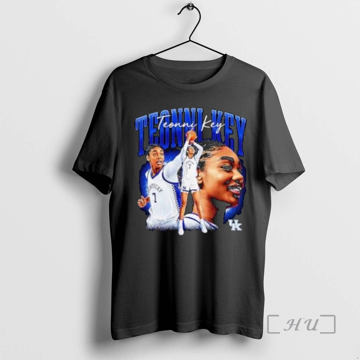 Officials Teonni Key Kentucky Womens Basketball Collage Circle Black Shirt Hoodie Sweatshirt | PurePodTees.com