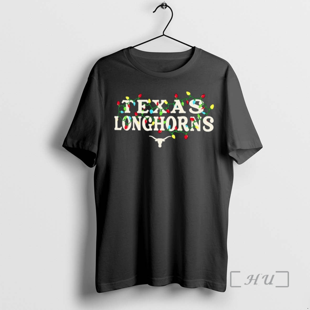 Officials Texas Longhorns String Lights Christmas Shirt Hoodie Sweatshirt | PurePodTees.com