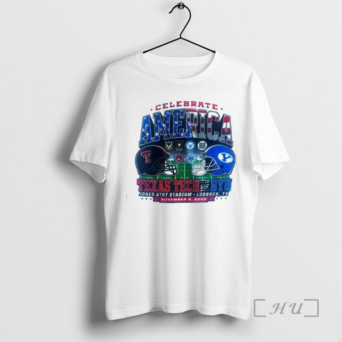 Officials Texas Tech Espn Celebrate America Dueling Helmets 2025 Shirt Hoodie Sweatshirt | PurePodTees.com