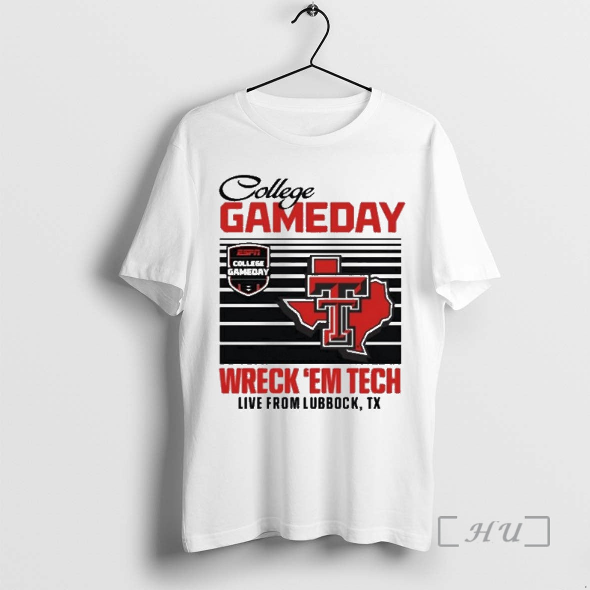 Officials Texas Tech Espn College Gameday Wreckem Live 2025 Shirt Hoodie Sweatshirt | PurePodTees.com