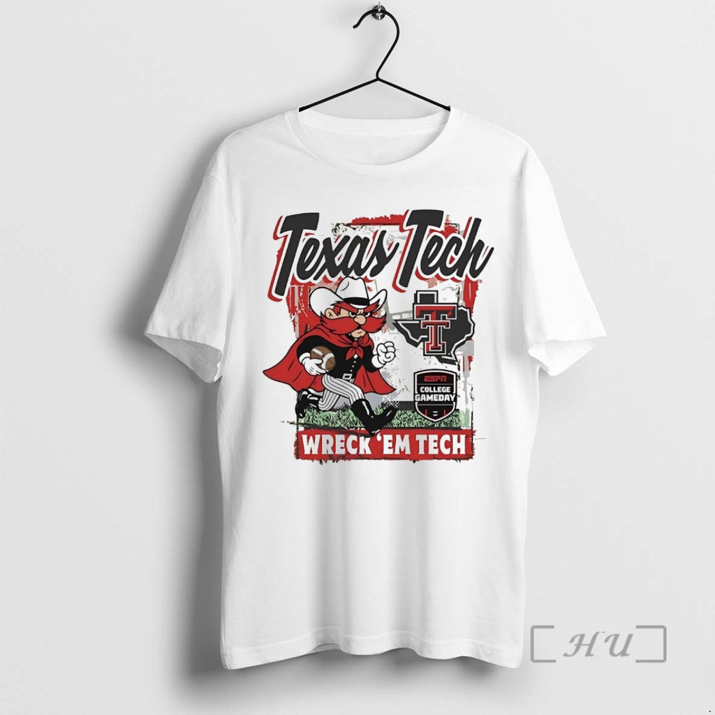 Officials Texas Tech Red Raiders College Gameday Wreck Em Tech Shirt Hoodie Sweatshirt | PurePodTees.com