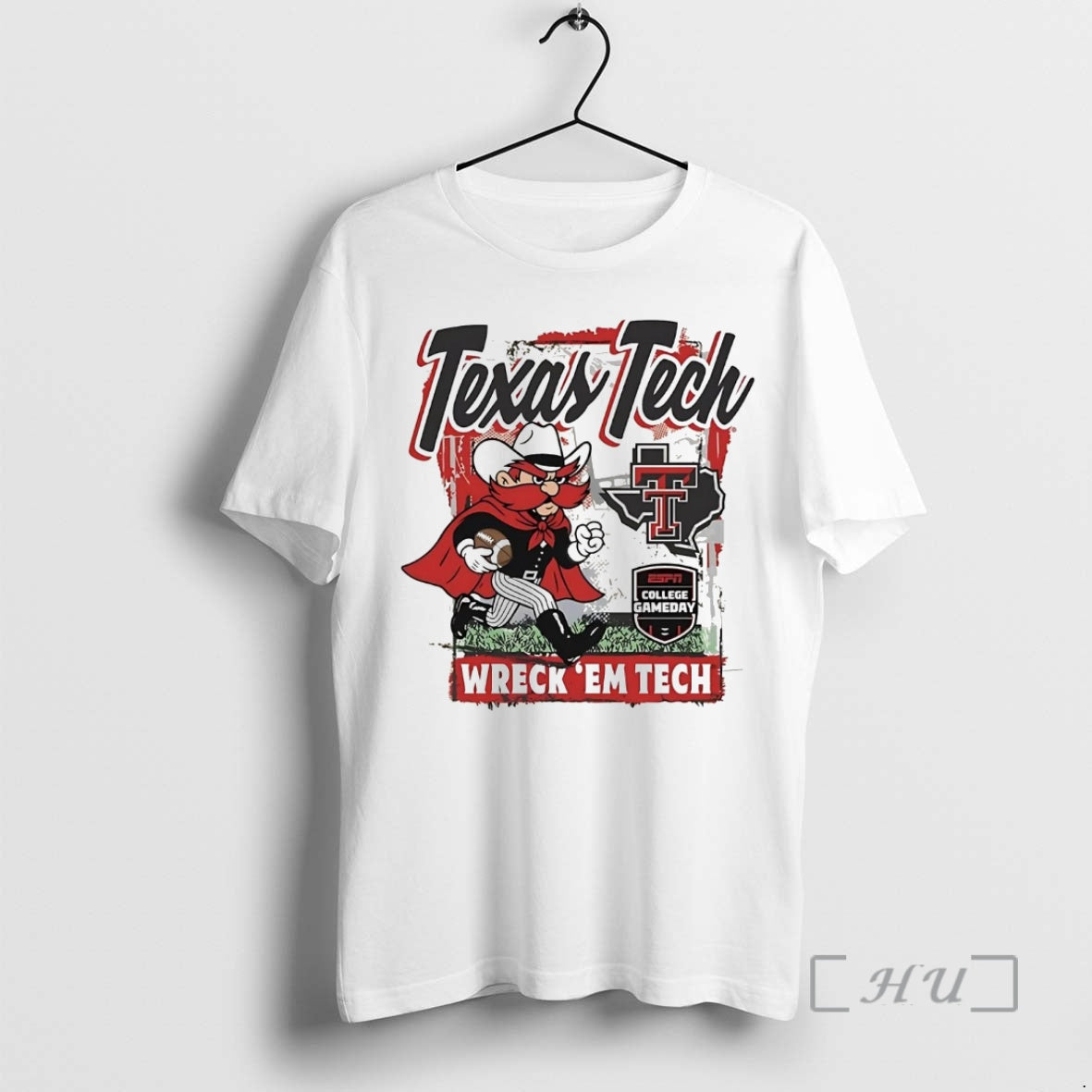 Officials Texas Tech Red Raiders College Gameday Wreck Em Tech Shirt Hoodie Sweatshirt | PurePodTees.com