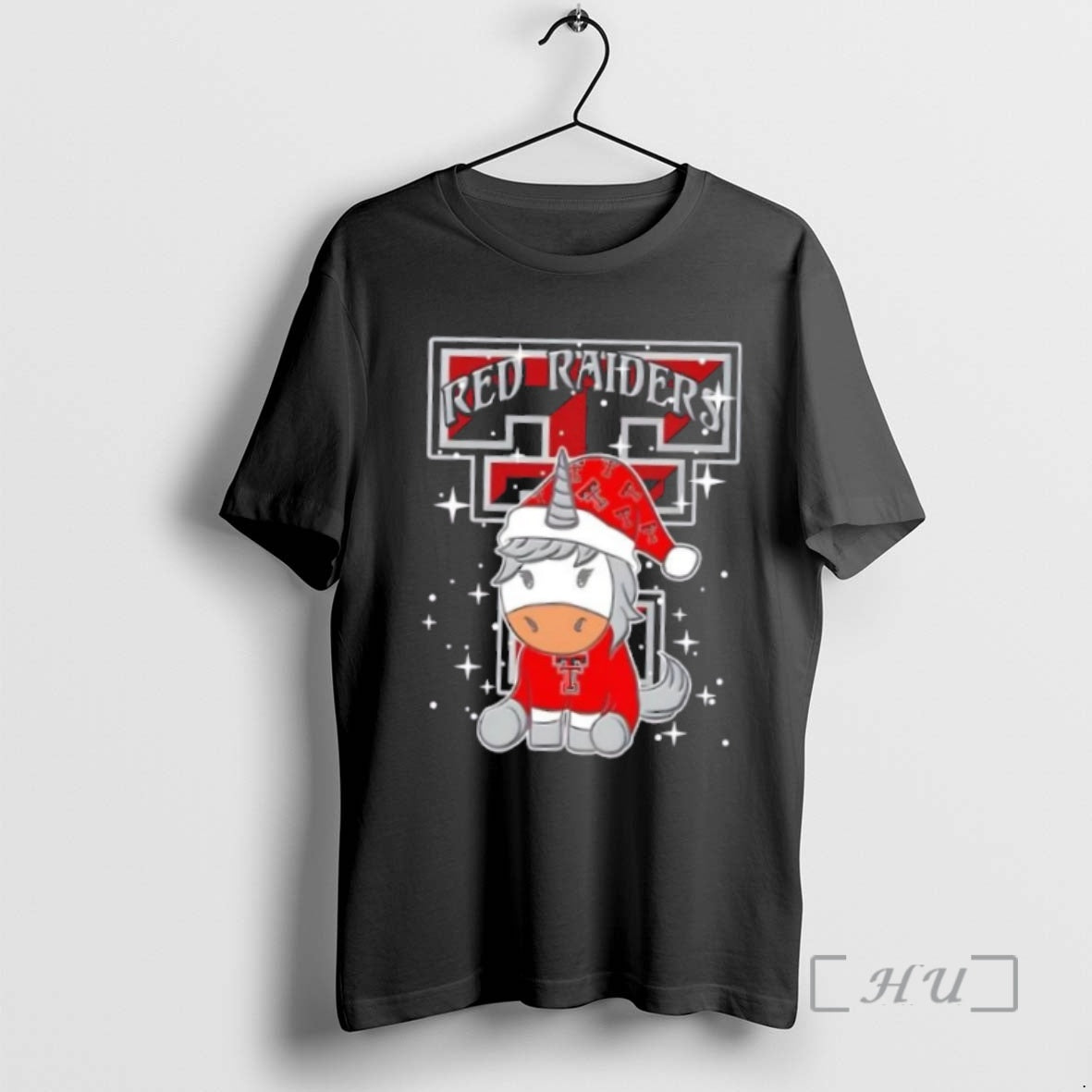 Officials Texas Tech Red Raiders Football X Unicorn Merry Christmas Shirt Hoodie Sweatshirt | PurePodTees.com