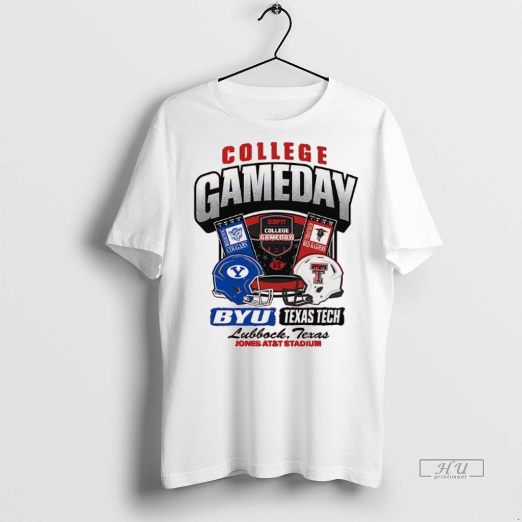 Officials Texas Tech Red Raiders Vs Byu Cougars Ncaa College Gameday Ticket Premium Shirt Hoodie Sweatshirt | PurePodTees.com