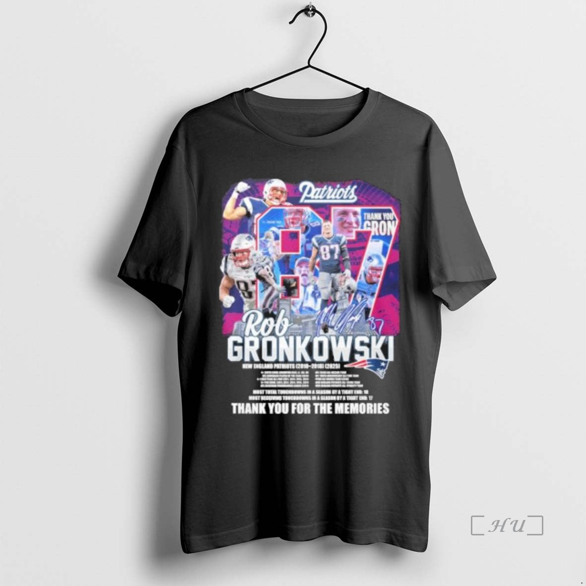 Officials Thank You Gronk Patriots Rob Gronkowski Shirt Hoodie Sweatshirt | PurePodTees.com