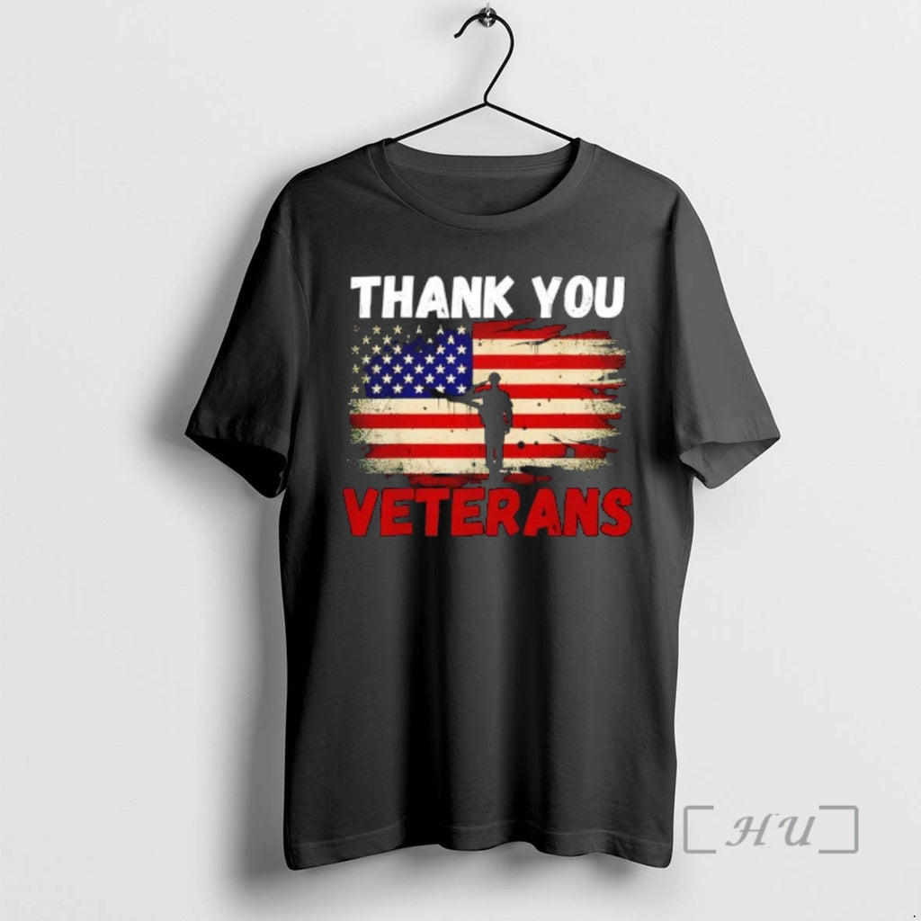 Officials Thank You Veterans Day American Flag Shirt Hoodie Sweatshirt | PurePodTees.com
