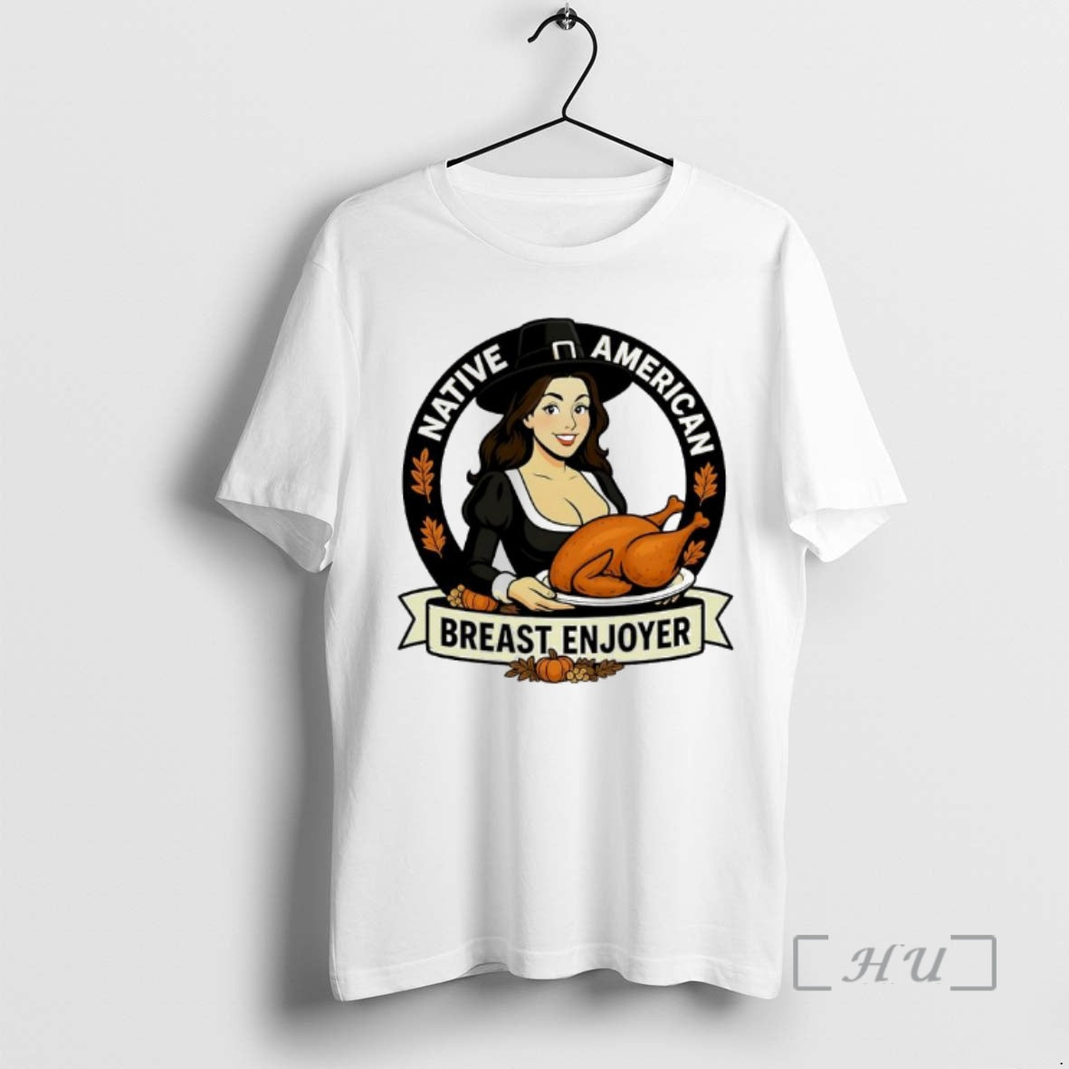 Officials Thanksgiving Day Native American Breast Enjoyer Shirt Hoodie Sweatshirt | PurePodTees.com