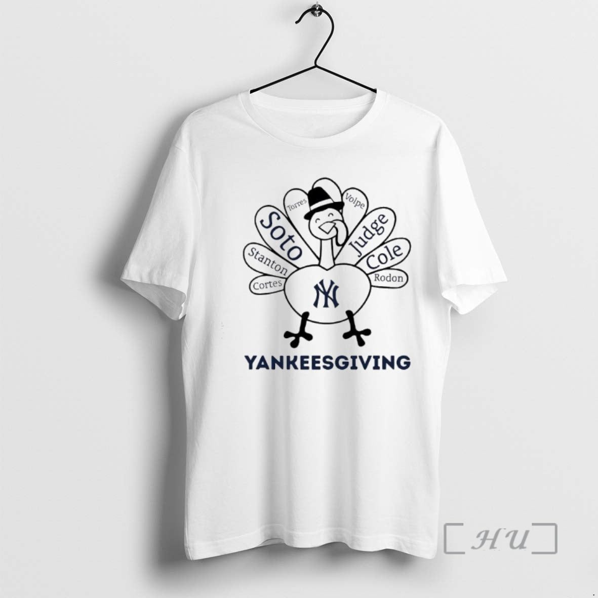 Officials Thanksgiving With New York Yankees Heroes Shirt Hoodie Sweatshirt | PurePodTees.com