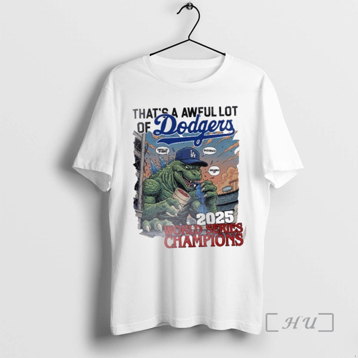 Officials Thats A Awful Lot Of Los Angeles Dodgers 2025 World Series Champions Back Shirt Hoodie Sweatshirt | PurePodTees.com