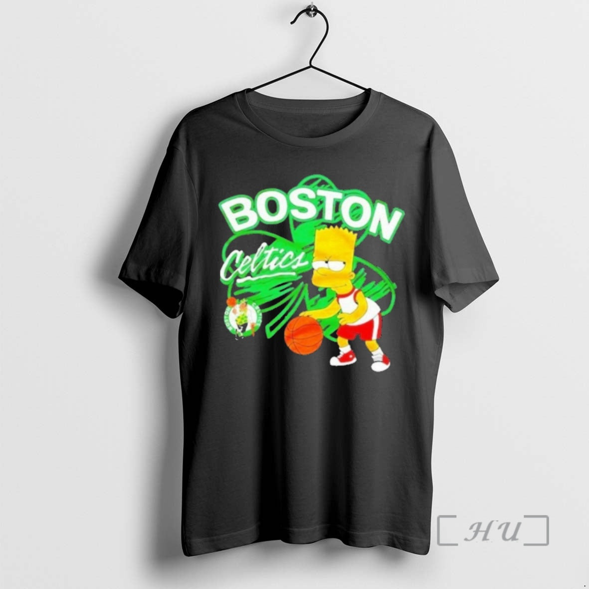 Officials The Bart Simpson X Boston Celtics Nba Shirt Hoodie Sweatshirt | PurePodTees.com