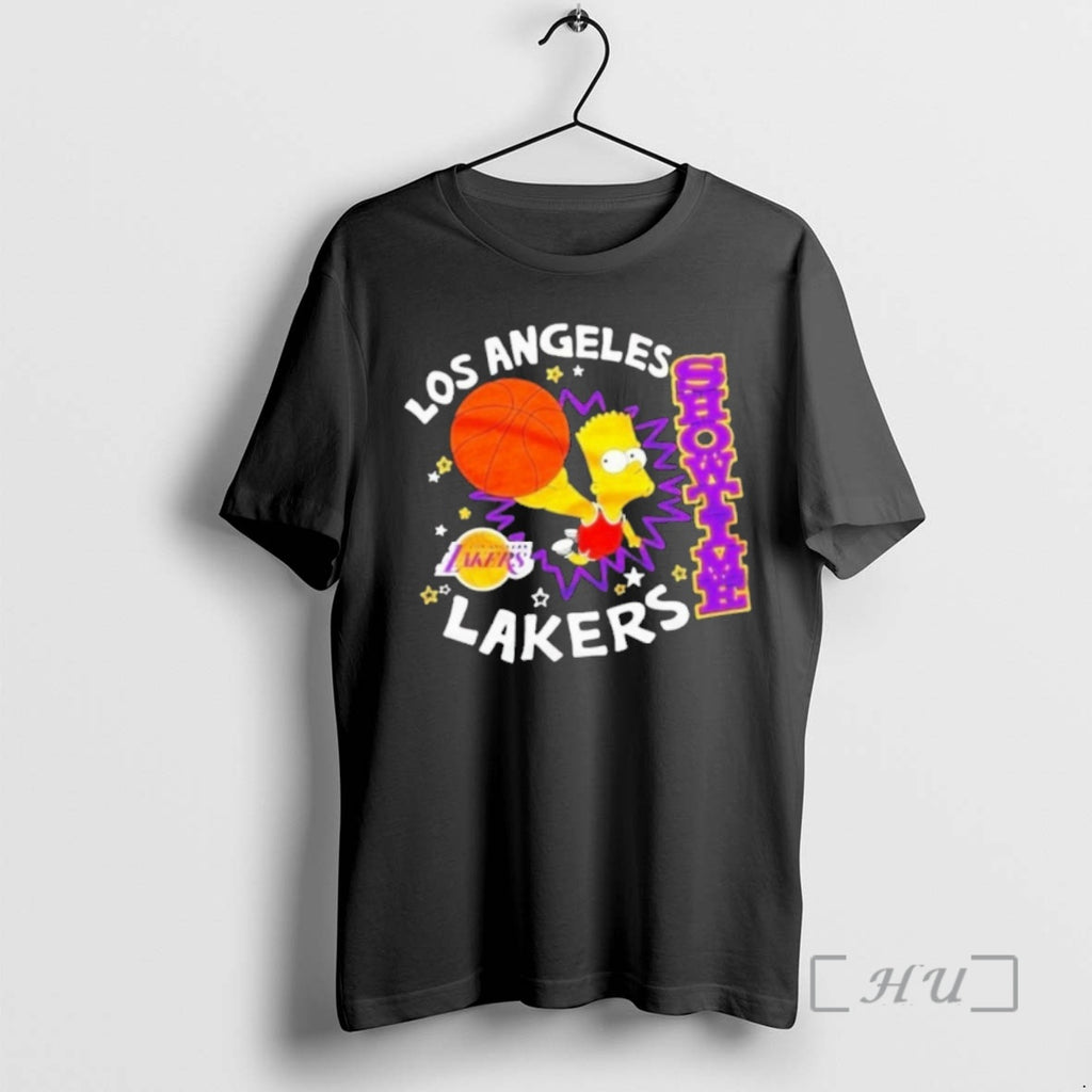 Officials The Bart Simpson X Los Angeles Lakers Nba Shirt Hoodie Sweatshirt | PurePodTees.com