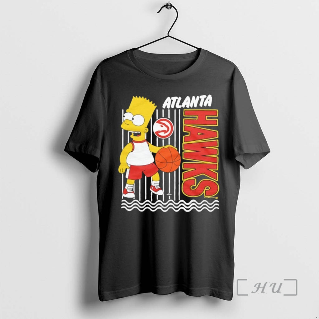 Officials The Bart Simpson X Atlanta Hawks Basketball Shirt Hoodie Sweatshirt | PurePodTees.com
