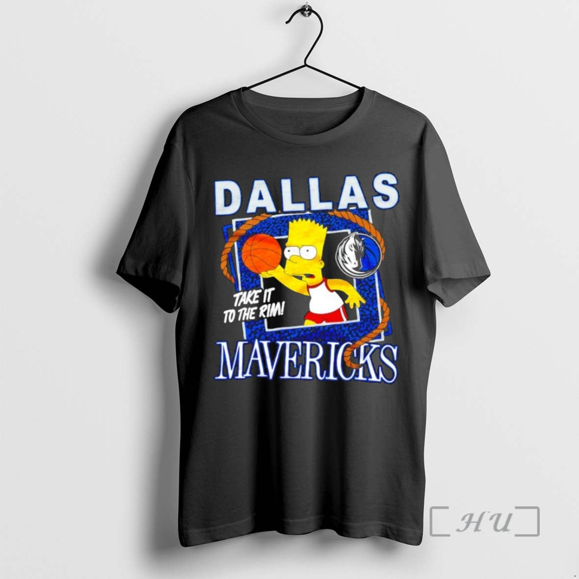 Officials The Bart Simpson X Dallas Mavericks Nba Mashup Shirt Hoodie Sweatshirt | PurePodTees.com