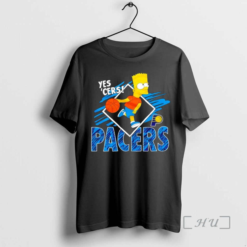 Officials The Bart Simpson X Indiana Pacers Nba Mashup Shirt Hoodie Sweatshirt | PurePodTees.com