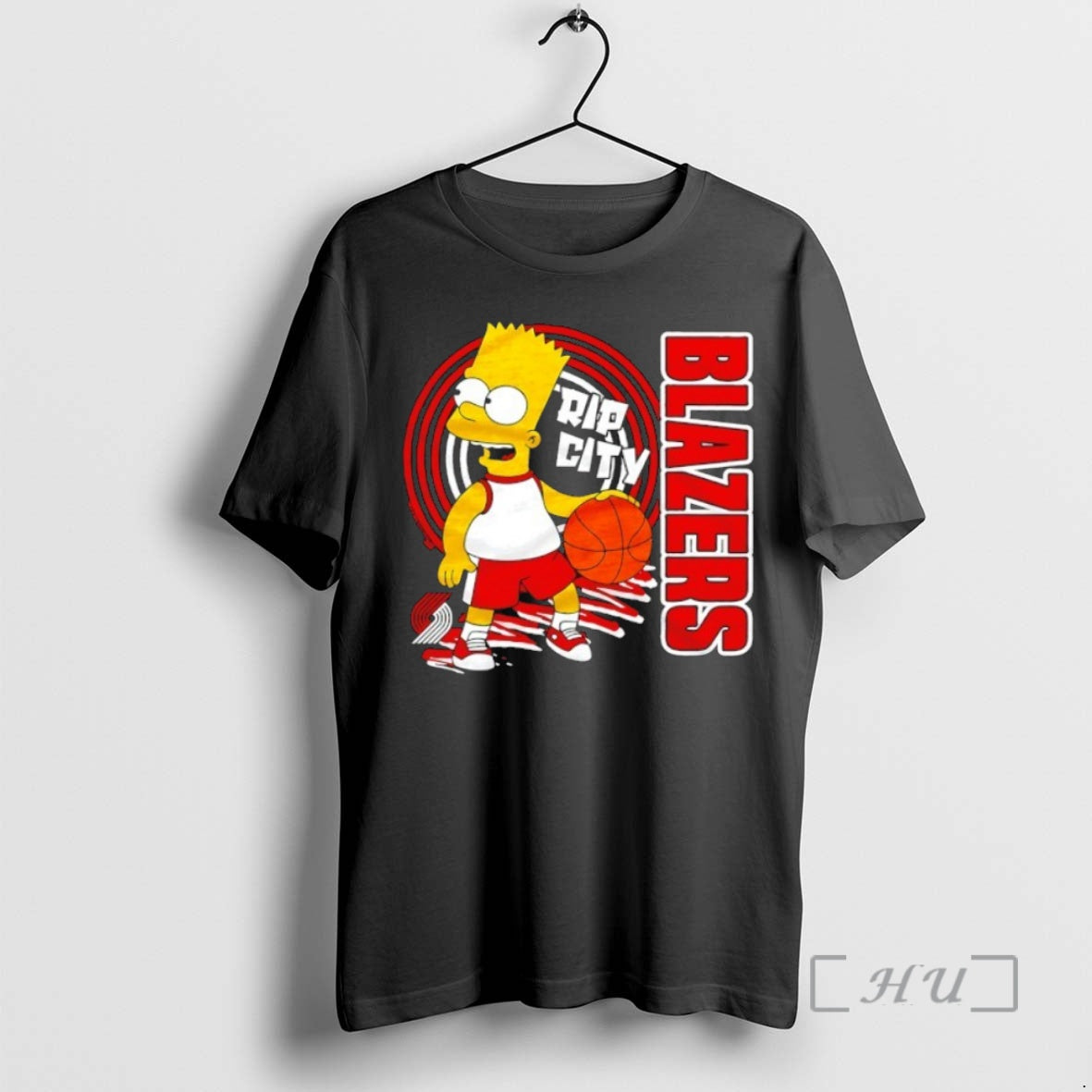 Officials The Bart Simpson X Portland Trail Blazers Nba Mashup Shirt Hoodie Sweatshirt | PurePodTees.com
