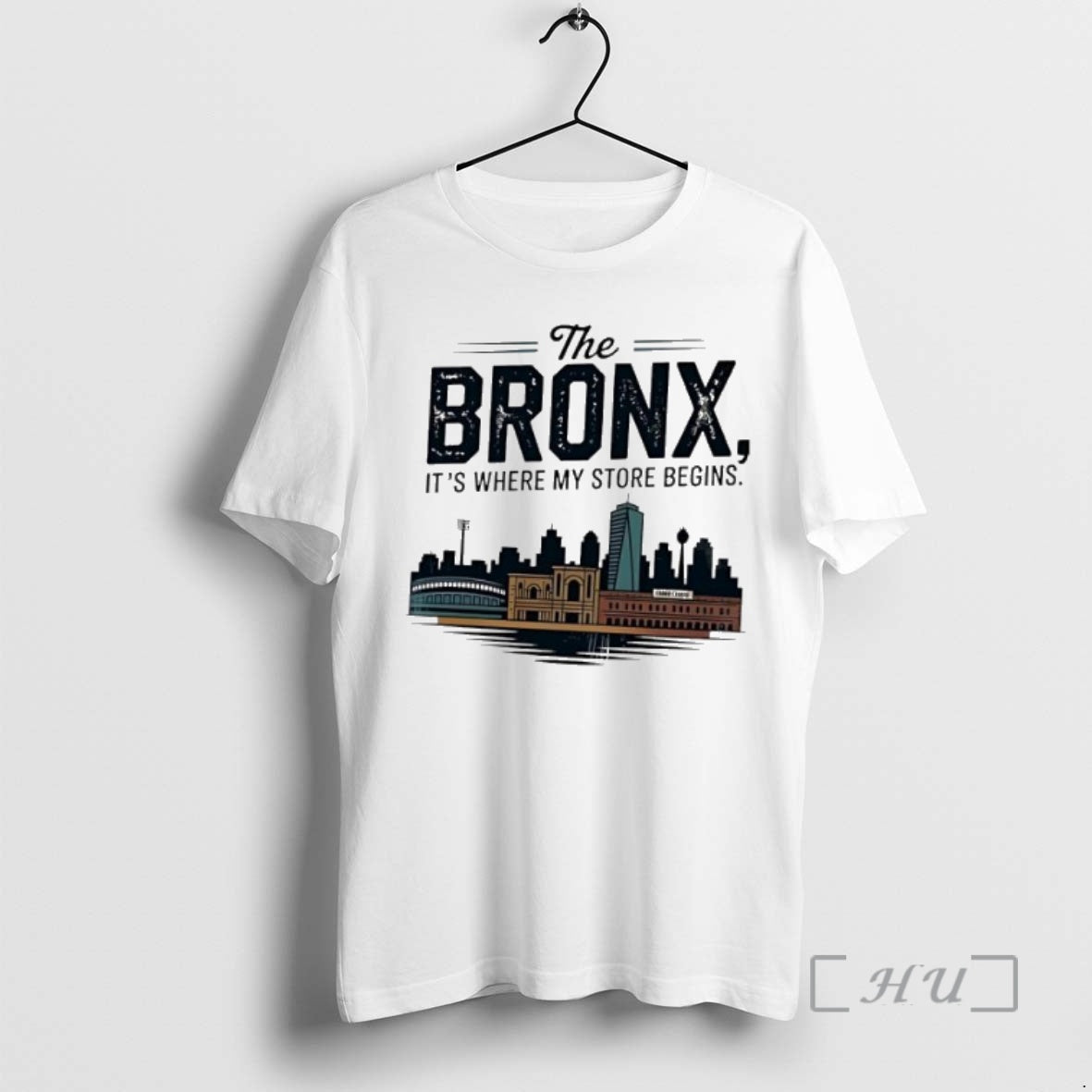 Officials The Bronx Its Where My Store Begins Skyline Shirt Hoodie Sweatshirt | PurePodTees.com