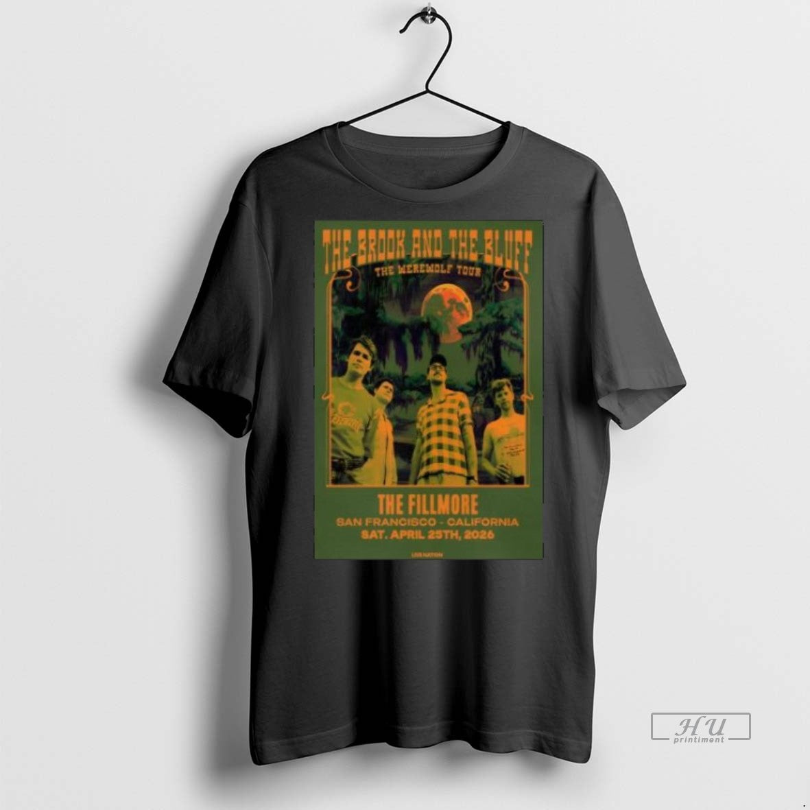 Officials The Brook And The Bluff Apr 25 2026 San Francisco Tour Premium Shirt Hoodie Sweatshirt | PurePodTees.com
