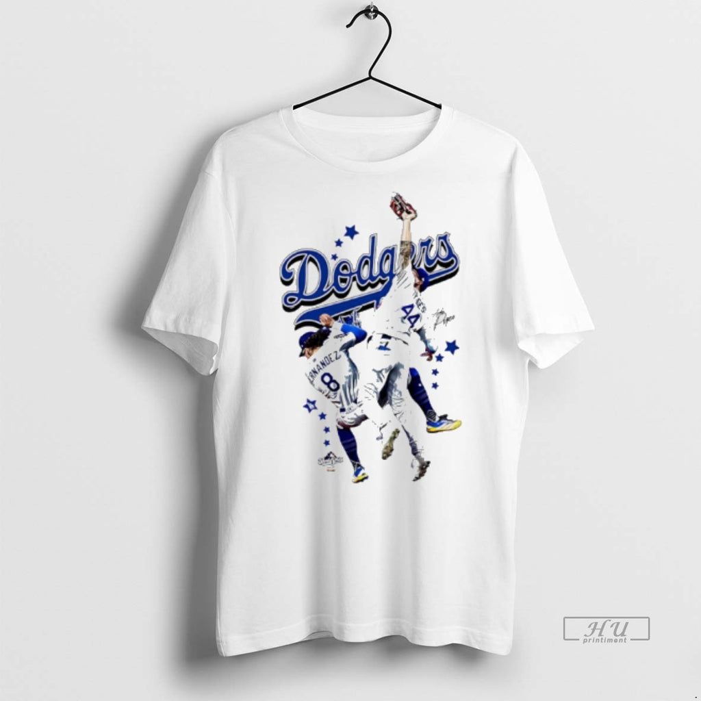 Officials The Catch Kike Hernandez And Andy Pages La Dodgers 2025 World Series Champs Premium Shirt Hoodie Sweatshirt