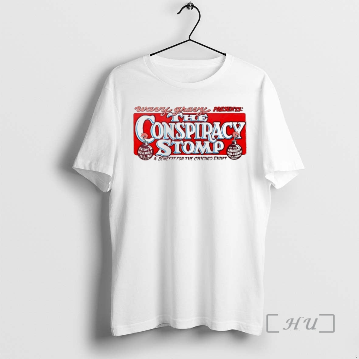 Officials The Conspiracy Stomp A Benefit For The Chicago Eight Shirt Hoodie Sweatshirt | PurePodTees.com
