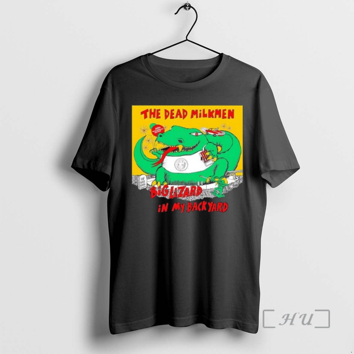 Officials The Dead Milkmen Big Lizard In My Backyard Shirt Hoodie Sweatshirt | PurePodTees.com