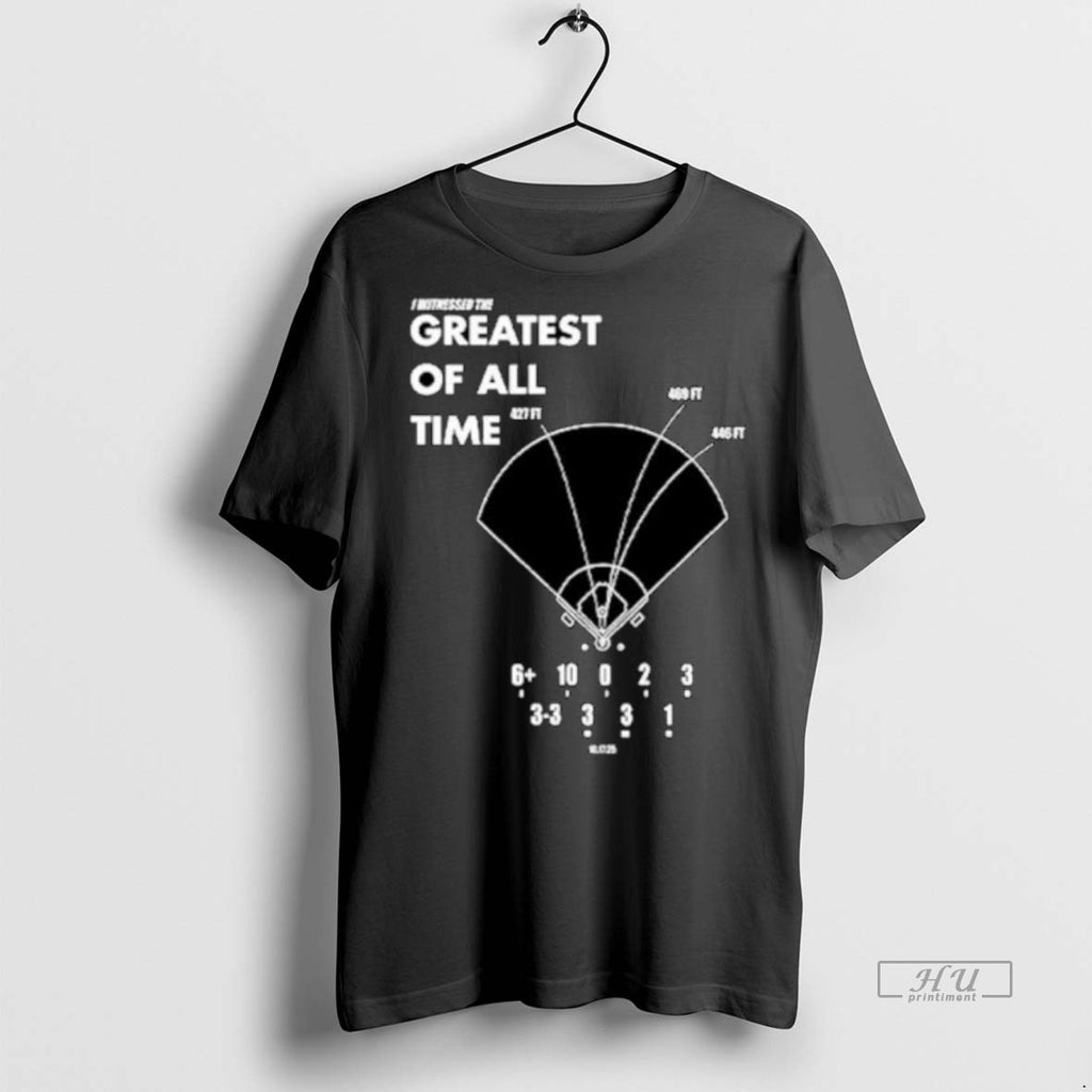 Officials The Goat Performance La Baseball I Witnessed The Greatest Of All Time Ornaments Premium Shirt Hoodie Sweatshirt
