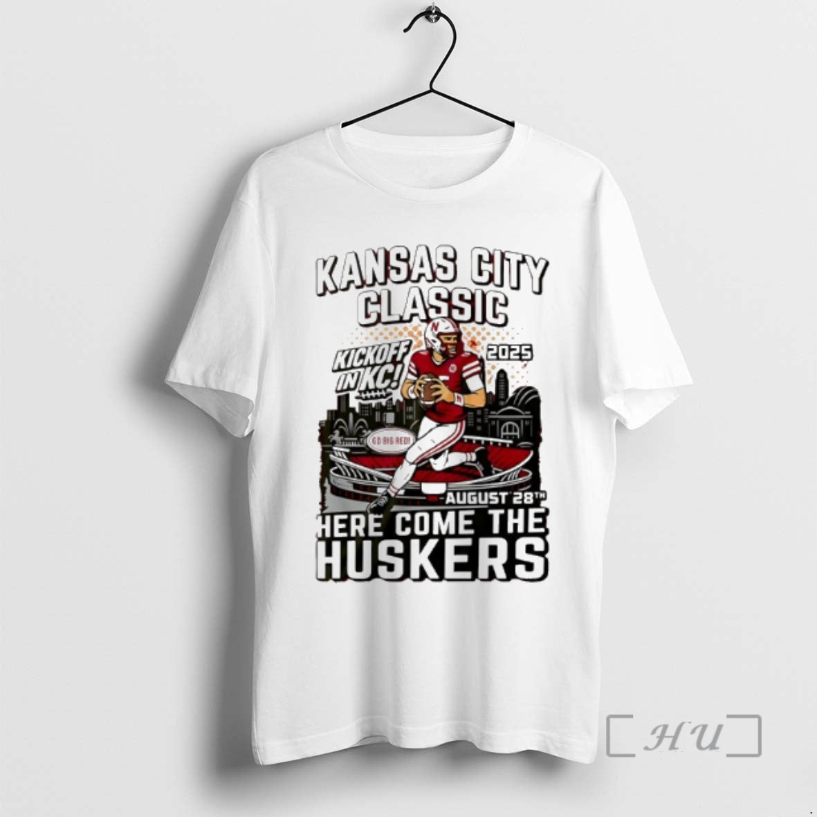Officials The Kansas City Classic Here Come The Husker Shirt Hoodie Sweatshirt | PurePodTees.com